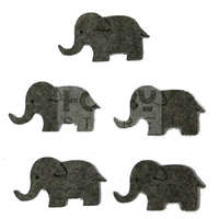 Pentacolor Kft Filcfigura - Elefánt (5 db/cs, átm. kb.: 6 cm) 23217