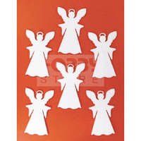 Pentacolor Kft Filcfigura - Angyal glóriás (6 db/cs, átm. kb.: 6 cm) 23266