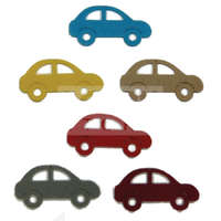 Pentacolor Kft Filcfigura - Autó (6 db/cs, átm. kb.: 6 cm) 23286