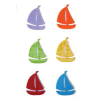 Pentacolor Kft Filcfigura - Vitorlás hajó (6 db/cs, átm. kb.: 6 cm) 23287