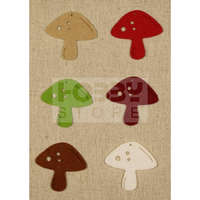 Pentacolor Kft Filcfigura - Gomba E (6 db/cs, átm. kb.: 6 cm) 26160