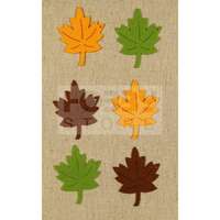 Pentacolor Kft Filcfigura - Levél D (6 db/cs, átm. kb.: 6 cm) 26163