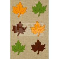 Pentacolor Kft Filcfigura - Levél E (6 db/cs, átm. kb.: 6 cm) 26164