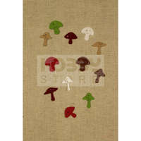 Pentacolor Kft Filcfigura - Mini gomba, vegyes (12 db/cs) 27462