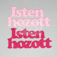 Pentacolor Kft Filc felirat Isten hozott kb. 14 cm (2 db/cs), vegyes színben 28907