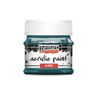 Pentacolor Kft Pentart Matt türkizkék színű akrilfesték - hobbi festék 50 ml 29632