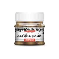 Pentacolor Kft Pentart Metál csillogó bronz színű akrilfesték - hobbi festék 50 ml 3506