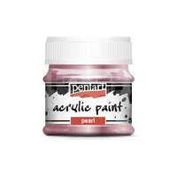 Pentacolor Kft Pentart Gyöngyház lila színű akril bázisú hobbi festék 50 ml