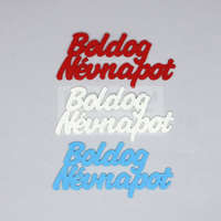 Pentacolor Kft Filc felirat "Boldog Névnapot" (3 db/cs), vegyes színben 35496