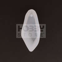 Pentacolor Kft Professzionális szilikon öntőforma-átlátszó-gyémánt-2,2 x 5 x 1,1 cm (5 db/csomag)