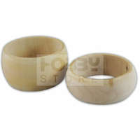 Pentacolor Kft Fa karkötő, közepes, domború 6,5 cm X 3 cm - 38320