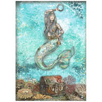 Stamperia Stamperia A4 rizspapír csom.- Songs of the Sea mermaid - DFSA4810