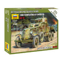 Zvezda Zvezda Soviet Armored Car BA-10 makett 1:100 (6149Z)