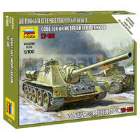 Zvezda Zvezda SU-100 Soviet Self-Propelled Gun makett 1:100 (6211Z)