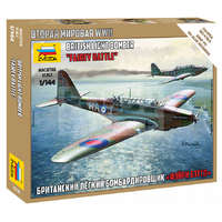 Zvezda Zvezda British Light Bomber &#039;Fairey Battle&#039; makett 1:144 (6218Z)