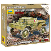 Zvezda Zvezda British Armored Car Daimler Mk-1 makett 1:100 (6229Z)