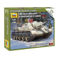 Zvezda Zvezda Soviet Self Propelled Gun SU-122 makett 1:100 (6281Z)