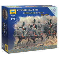 Zvezda Zvezda Russian Dragoons Historic Miniatures makett 1:72 (6811Z)