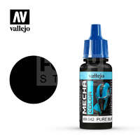Vallejo Vallejo Mecha Color - Pure Black akrilfesték 17 ml - 69042V
