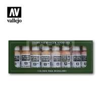 Vallejo Vallejo Model Color -Face & Skin Tones - festékszett 70124