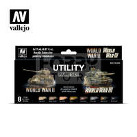Vallejo Vallejo Model Color - Utility Paint Set WWII & WWIII - festékszett 70201