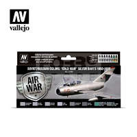 Vallejo Vallejo Model Air -Soviet/Russian colors “Cold War” Silver Darts 1950-1980 - festékszett 71610