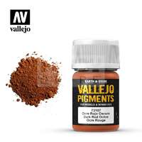 Vallejo Vallejo Dark Red Ochre Pigment (pigmentpor) 35 ml 73107V