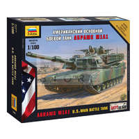 Zvezda Zvezda Abrams M1 A1 Mini kits Modern makett 1:100 (7405Z)