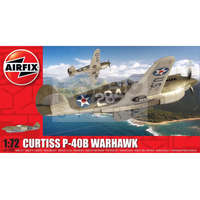 Airfix Airfix Curtiss P-40B Warhawk repülőgép makett 1:72 (A01003B)