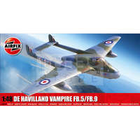 Airfix Airfix DE HAVILLAND VAMPIRE FB.5/FB.9 repülőgép makett 1:48 (A06108)