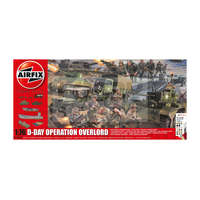 Airfix Airfix - Starter Set - D-Day Operation Overlord Set harcjármű makett 1:76 (A50162A)
