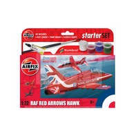 Airfix Airfix - Starter Set - Red Arrows Hawk repülőgép makett 1:72 (A55002)
