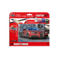 Airfix Airfix - Starter Set - Bugatti Chiron autó makett 1:43 (A55005)