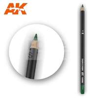 AK Interactive AK-Interactive Weathering Pencil - DARK GREEN - Sötétzöld színű akvarell ceruza - AK10008