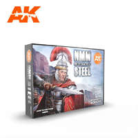AK Interactive AK Interactive NON METALLIC METAL: STEEL festék szett AK11601