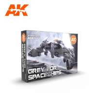 AK Interactive AK Interactive GREY FOR SPACESHIPS festék szett AK11614