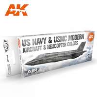 AK Interactive AK Interactive US NAVY & USMC MODERN AIRCRAFT & HELICOPTER COLORS festékszett AK11744