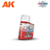 AK Interactive AK-Interactive - FIRE BREATH – ENAMEL LIQUID PIGMENT - Folyékony pigment - vörös fuvallat színű - 35 ml AK1209