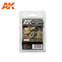 AK Interactive AK-Interactive WOOD WEATHERING SET - koszoló szett AK260