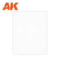 AK Interactive AK-Interactive - Square Pavement Brick Small 4 MM / .156 Sheet 245 x 195mm / 9.64 x 7.68 “ TEXTURED STYRENE SHEET – 1 Unit sztirol kockás lap AK6580