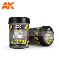 AK Interactive AK-Interactive TERRAINS MUDDY GROUND (Sáros talaj textúra) 250 ml AK8017