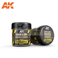 AK Interactive AK-Interactive DARK & DRY CRACKLE EFFECTS (Száraz sötét repedezett talaj effekt) 100 ml AK8032