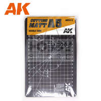 AK Interactive AK-Interactive DOUBLE SIDE CUTTING MAT (A5) - A5-ös méretű vágólap modellezéshez AK9313