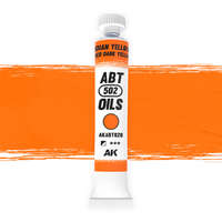 AK AK Interactive - Indian Yellow/Faded Dark Yellow - Fakult sötétsárga színű olajfesték 20 ml - AKABT020