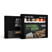 AK Interactive AK Interactive - LEATHER AND WOOD COLORS SET - olajfesték szett 6X20 ml - AKABT311