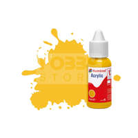 Humbrol Humbrol No 24 Trainer Yellow - Matt - 14ml akrilfesték DB0024