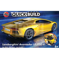 Airfix Airfix - QUICKBUILD Lamborghini Aventador - Yellow autó makett (J6026)
