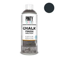 Novasol Pinty Plus CHALK - BLACK PLUMB - krétafesték spray - ólomfekete színű 400 ml PP799