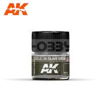 AK Interactive AK-Interactive Real Color - festék - S.C.C. 15 OLIVE DRAB - RC037
