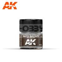 AK Interactive AK-Interactive Real Color - festék - NATO BROWN RAL 8027-F9 - RC081